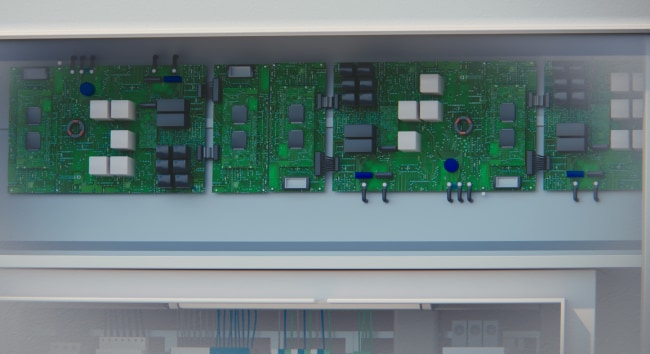 HVAC equipment controller board