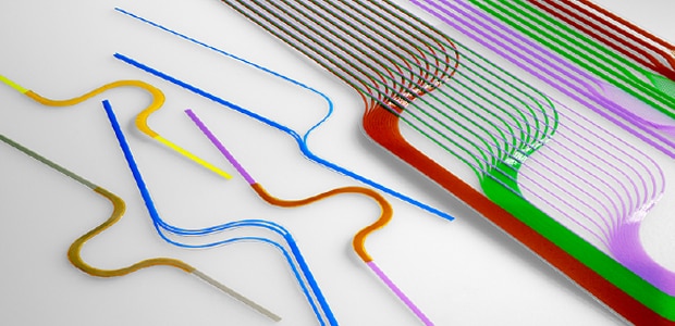 optical flex cable assemblies