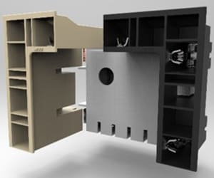 Carcasas de interruptores infinitas estilo M
