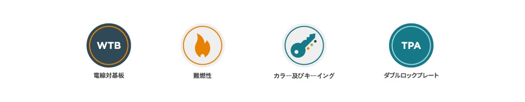 AMP スタンダード タイマー コネクタ システム
