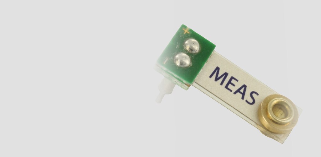 Piezo film vibration sensor