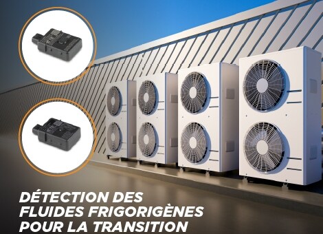 détecteurs pour fluide frigorigène