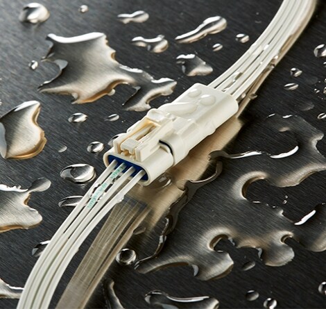 Abgedichtete 2,5 mm Signal Double Lock Steckverbinder