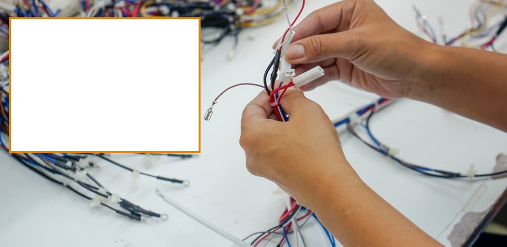 arnés eléctrico para lavadoras y secadoras