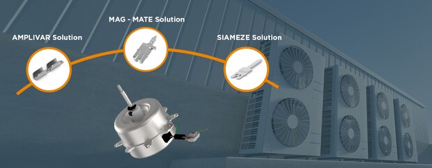 Solderless Magnet Wire Solution - Fan Motors | TE Connectivity