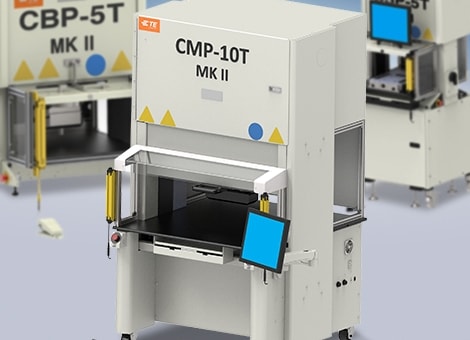 Máquinas de Assentamento de Conectores (Press-Fit)