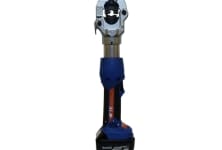 TE six-ton inline battery-powered crimp tool