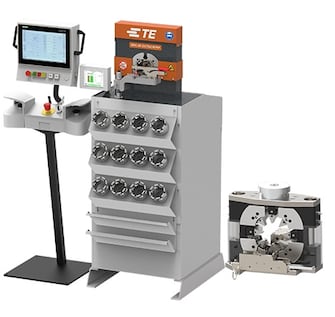 Radpal Radiator Crimp Machine Segmented Radial Crimp (SRC) Machines and Applicators | TE Connectivity