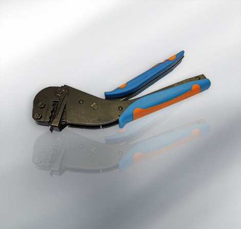 Tyco AMP 220190-1 Hand Ratchet Die Crimping Tool Certi-crimp B9042 for sale online 