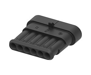 AMP SUPERSEAL 1.5 6 Position Tab Housing