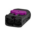 GEMNET 1 position 180 degree male automotive ethernet connector