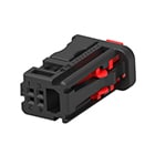 NanoMQS black multi-pin miniature automotive connector