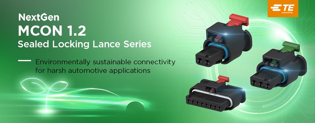 Conector em linha de lança de travamento vedado NextGen MCON 1.2