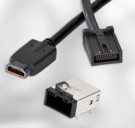 Câble HDMI plat InLine®, HDMI-High Speed avec Ethernet, Contacts