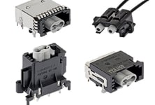 Glasfaserstecker für MOST 25-Netzwerke: