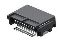 PicoMQS 9-way surface mount header