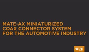 MATE-AX Miniaturisiertes Koax-Anschlusssystem | Automobilindustrie – Video