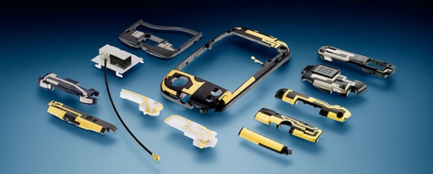 Figure 3 - Antennas and other circuit elements can be embedded into plastic substrates.