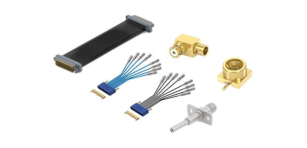 Blind mate coaxial connectors