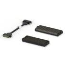 56G MezzaWave connectors and cable assemblies