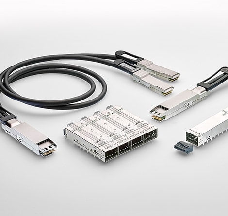 Neue OSFP-Steckverbinder und -Kabelsätze