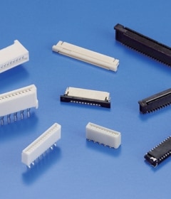 FPC-Steckverbinder (Flexible Printed Circuit, flexible Leiterplattenbahn)