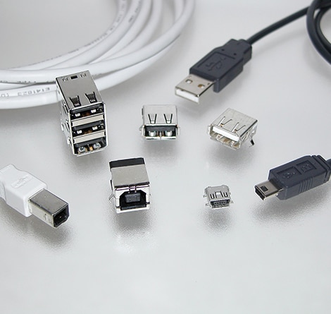 CNLINKO & CHUNSHENG USB Steckverbinder Typ A und Typ B - usb Einbaustecker