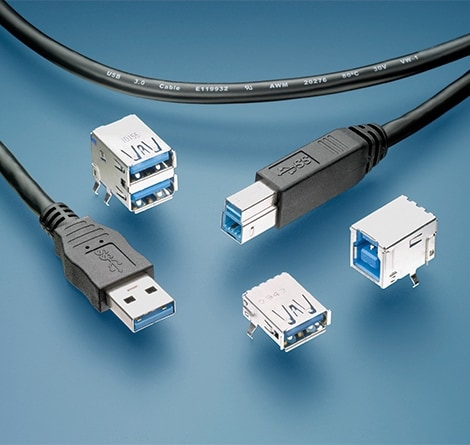 USB 3.0 Connectors in Connectors