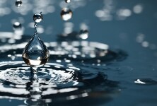 Water to signify water conservation.