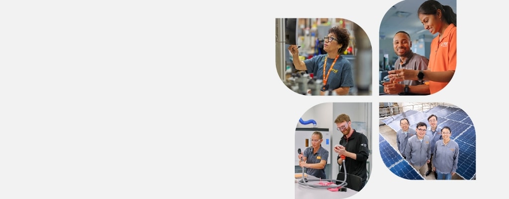 employees discussing about something