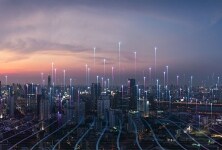 IoT technology powers advanced connectivity in smart cities.