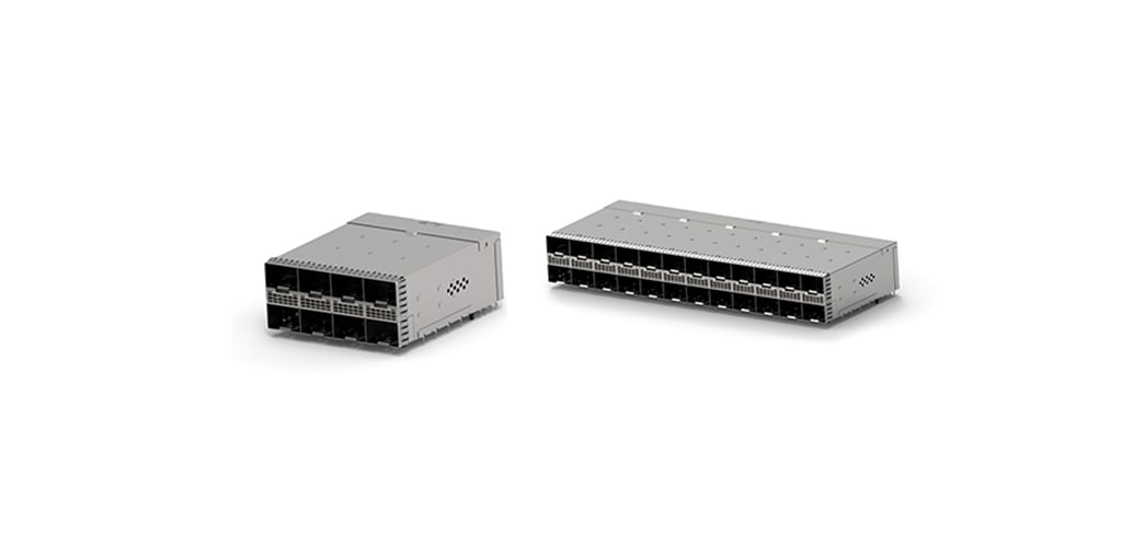 新型zSFP+スタック式両面基板コネクタ
