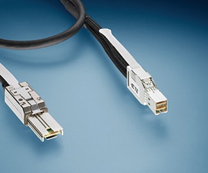 External Mini-SAS HD cable assembly