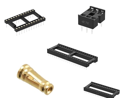 DIP (Dial Inline Package) and HOLTITE Sockets