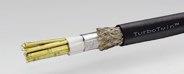 TurboTwin Kabel für 25 Gbit/s