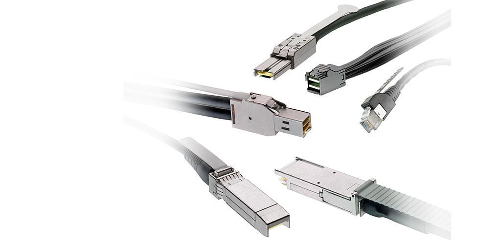 Pluggable I/O copper cable assemblies