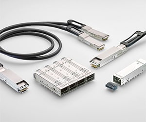 OSFP-Steckverbinder, Cages und Kabelsätze