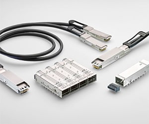 Conectores OSFP, Chassis e Conjuntos de Cabos