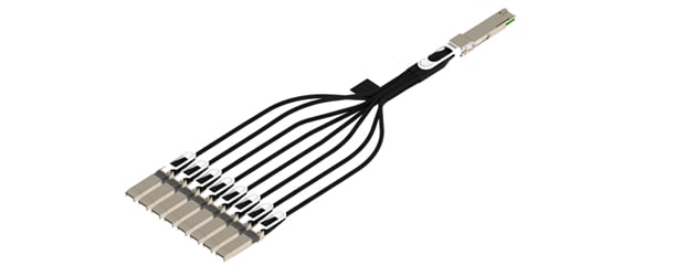 Conjunto de cabos QSFP-DD