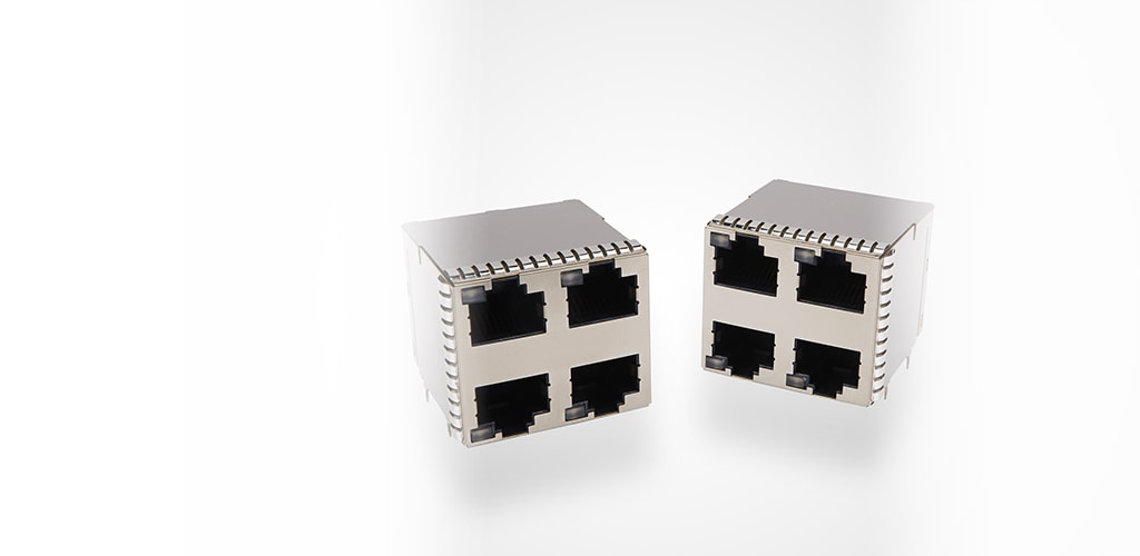 RJ45 2x2 ケージ