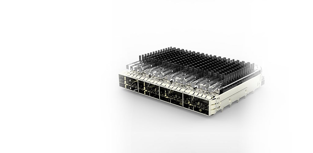 zQSFP+ 1x4 Cage