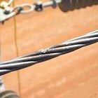 Damage to conductor known as “stranding”.
