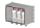 High voltage link box for 1/C cables