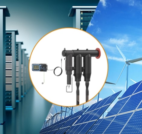Conectores de codo compactos asimétricos ELBA Raychem de TE Connectivity