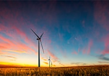 soluções em energia eólica onshore e offshore
