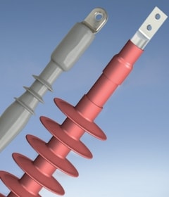 熱収縮型と常温収縮型の結線