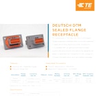 DEUTSCH DTM Sealed Flange