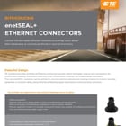 Conectores de Ethernet enetSEAL+ (Inglês)