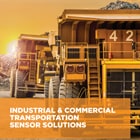 Documento de Soluções de Sensores para Transporte Industrial e Comercial