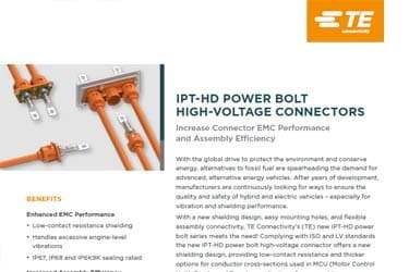 IPT HD Power Bolt Connectors